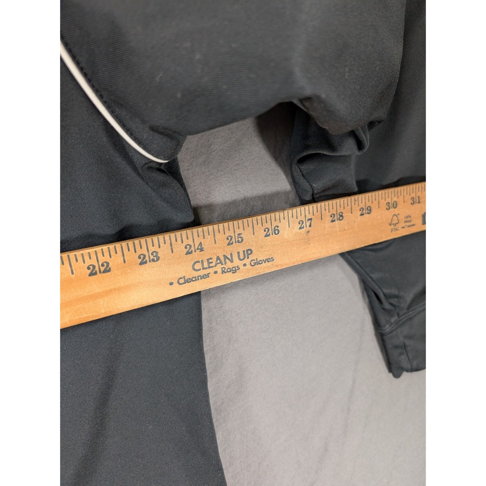 Nike Mens Therma-Fit Pullover Hoodie Black XL White Piping Swoosh Logo - Picture 8 of 9